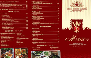 Mr. Red Cafe food