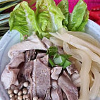 Cài Niǎo Zhū Ròu Fěn Pork Noodle inside