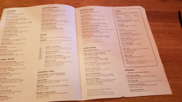 Earls menu