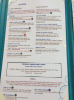 Fishbowl Restaurant menu