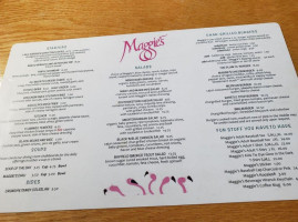 Maggie's menu