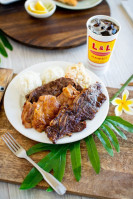 L L Hawaiian Bbq food