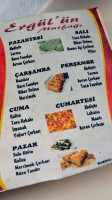 Ergül'ün Mutfağı menu