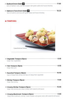 Sushi N Ltd menu