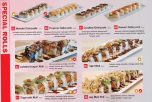 Kinjo Sushi & Grill - Macleod menu