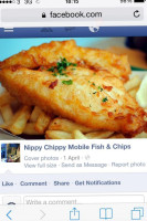 Nippy Chippy Mobile Fish Chips inside