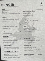Publik Coffee Roasters menu