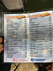 Katamaran menu