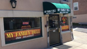 My Family Deli inside