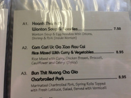 Saigon Noodle House menu
