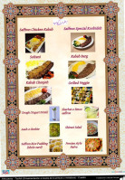 Saffron Kabab food