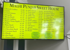 Punjab Sweet House inside