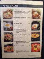So Hyang Korean Cuisine menu