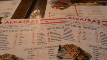 Alcatraz Friendly menu