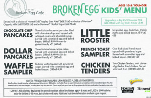 Another Broken Egg Cafe menu