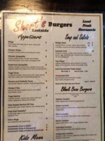 Short's Burgers Eastside menu