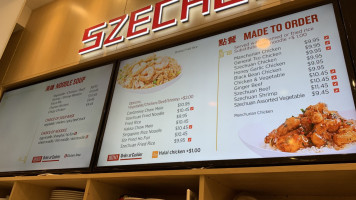 Szechuan Express menu