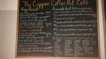 The Copper Coffee Pot Cafe inside