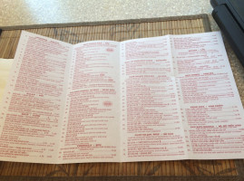 Saigon Pho menu