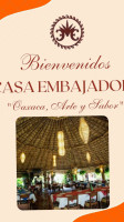 Casa Embajador De Oaxaca food