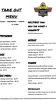 Anchor Bar Burlington menu