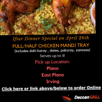 Deccan Grill Irving food