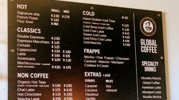 Global Coffee food