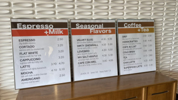 Mea Cuppa Coffee Lounge menu