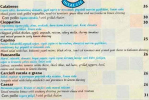 Mezzaluna Bilkent menu