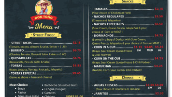 Don Toño Mexican Food food