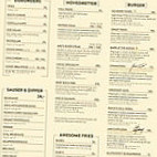 Jimi's Diner menu