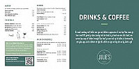 Julie's Bv menu