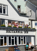 The Britannia Coaching Inn outside