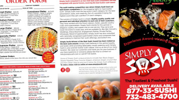 Simply Sushi inside