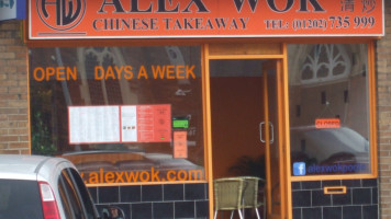 Alex Wok Chinese Takeaway outside