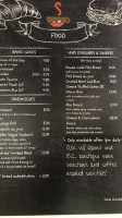 Freshies Cafe menu