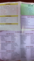 Yong Great Wall Buffet menu