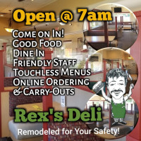 Rex's Deli food