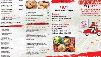 The Pan Pan Express Chinese Cuisine food