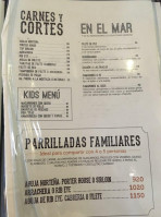 Mexikanisimo menu