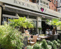 Rock and Rose Restaurant inside