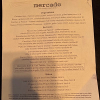 Mercado Pasadena menu