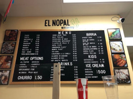 El Nopal Mexican Food food