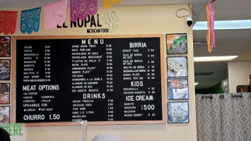 El Nopal Mexican Food food