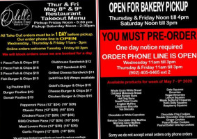 Odell's Gluten Free Bakery food