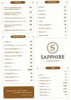 Ресторан Sapphire inside