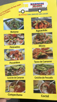 Mariscos Jalisco menu