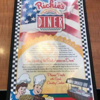 Richie's Real American Diner menu