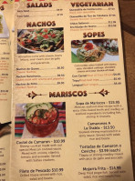 Los Machetes Authentic Mexican menu
