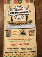 Los Machetes Authentic Mexican inside